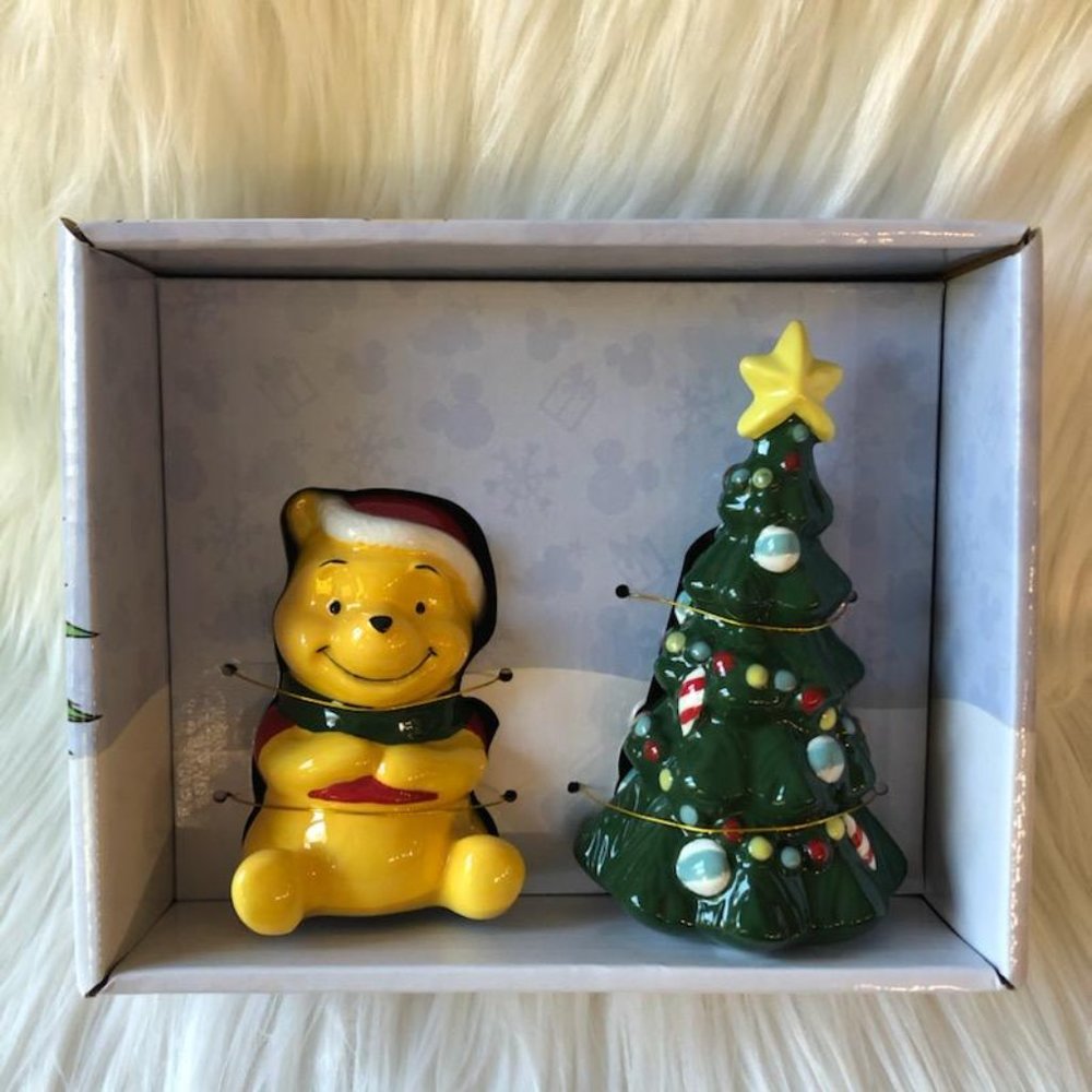 Winne the Pooh Ceramic Salt & Pepper Shakers